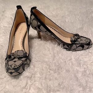 BOGO - Coach - Black & Grey Heels